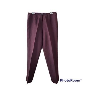 NY& Co Brown Linen Capri Pants